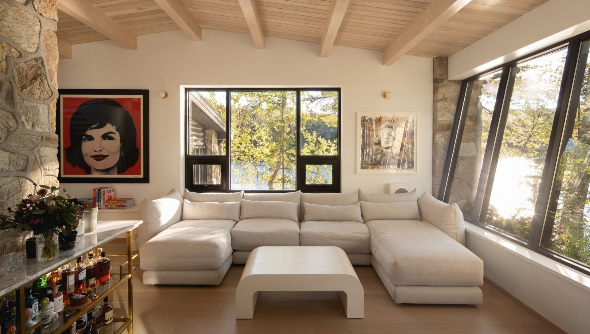 Download Living Room Sofa Man Made Room HD Wallpaper