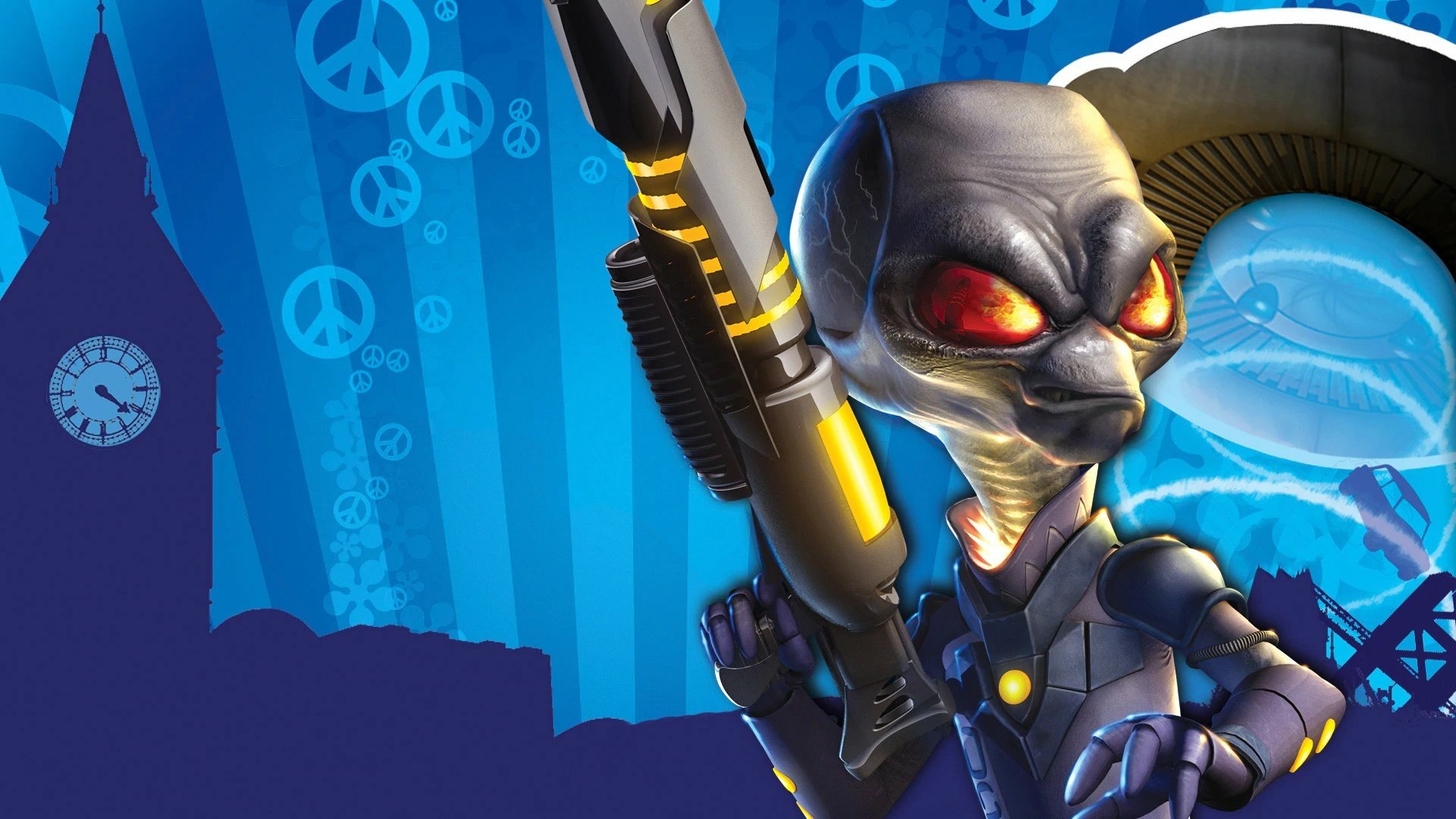 Download Video Game Destroy All Humans! 2: Reprobed HD Wallpaper