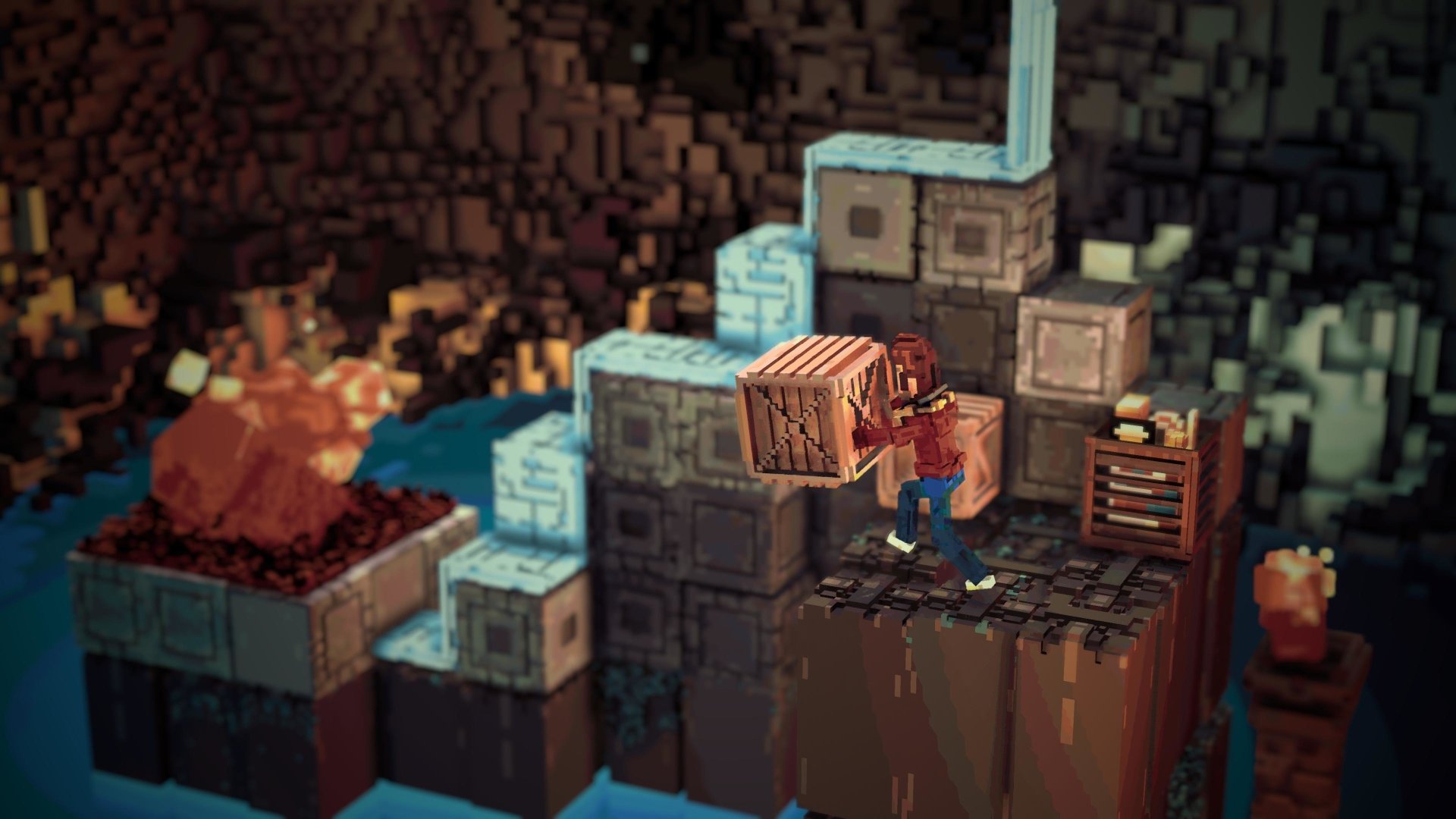 Download Video Game Bonfire Peaks 4k Ultra HD Wallpaper