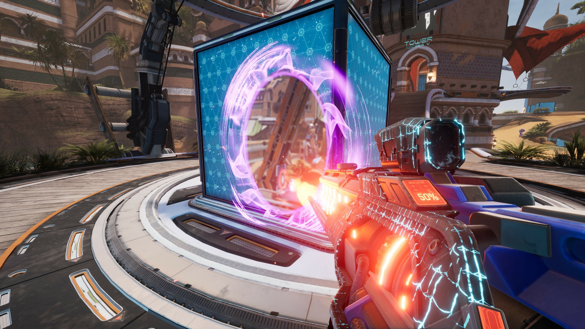 Download Video Game Splitgate 4k Ultra HD Wallpaper