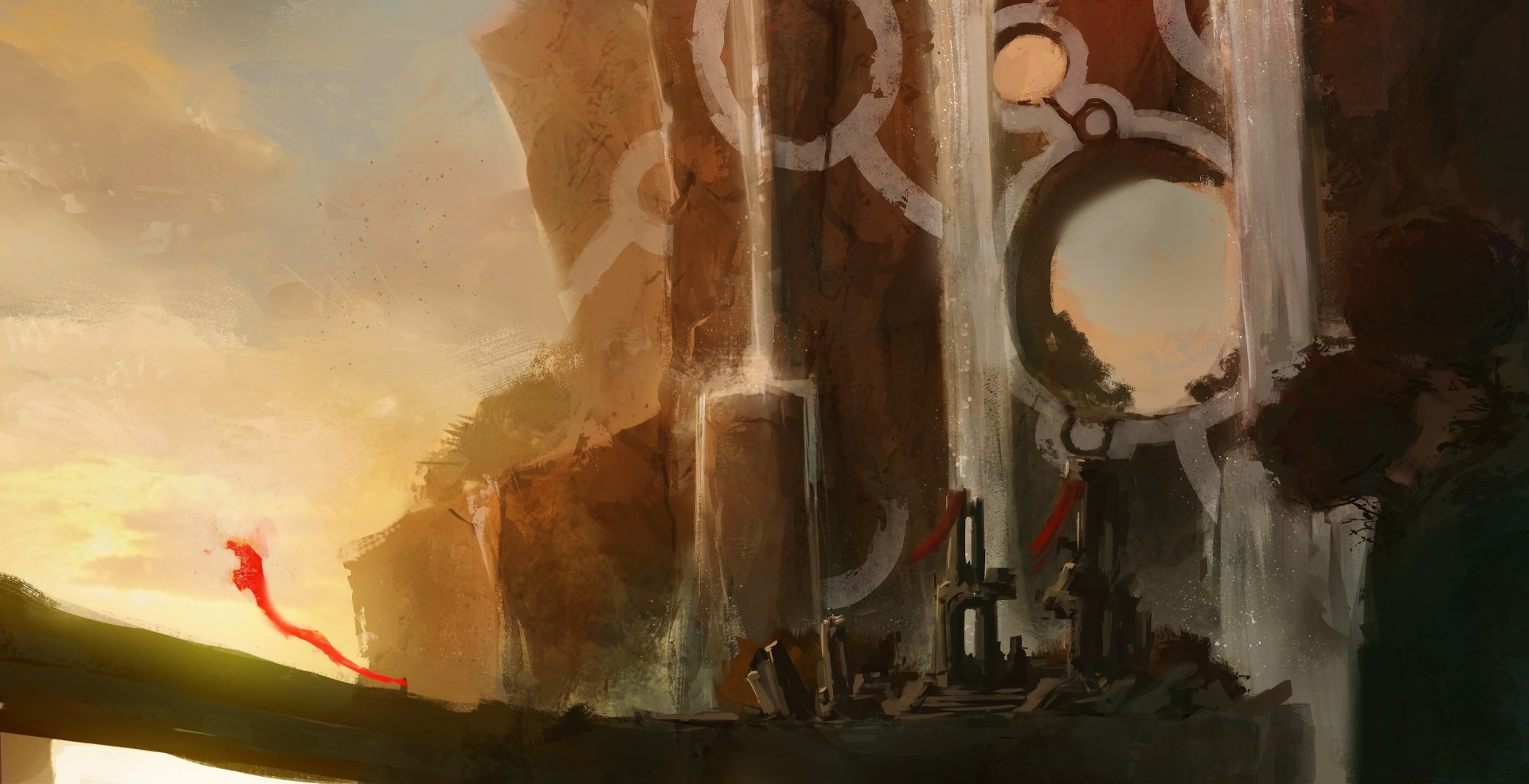 Download Video Game Scarf HD Wallpaper