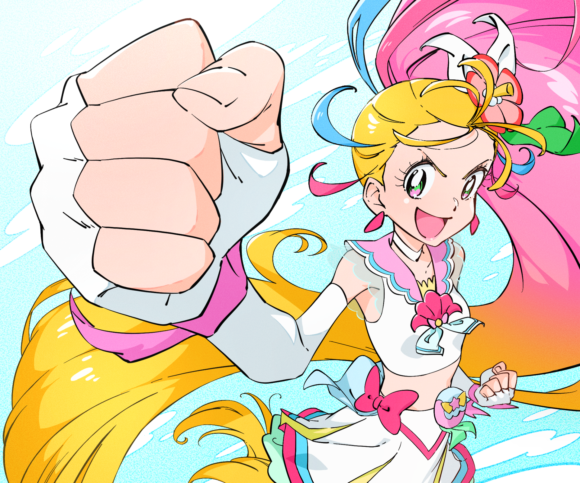 Download Manatsu Natsumi Anime Tropical-Rouge! Pretty Cure HD Wallpaper