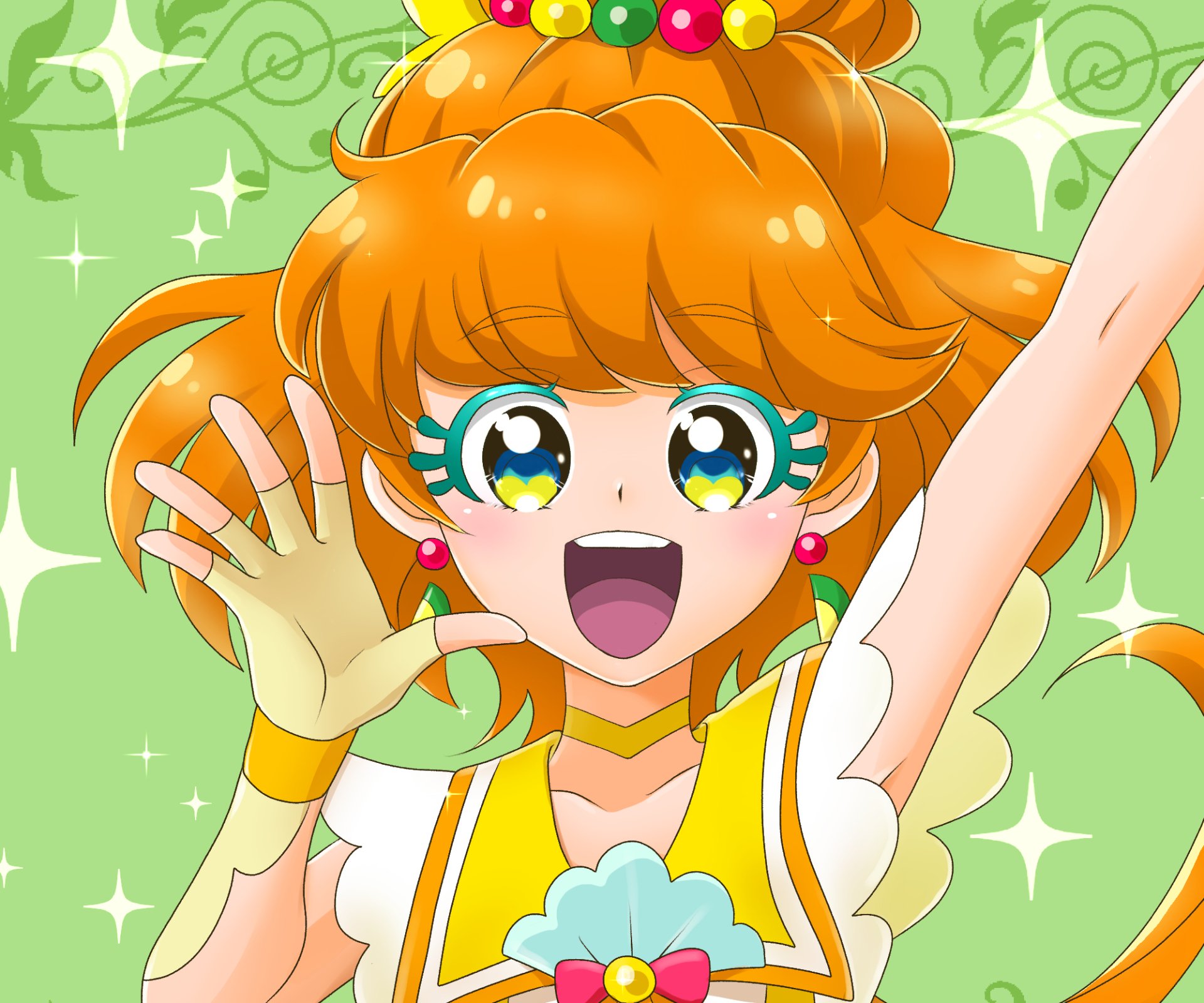 Download Minori Ichinose Anime Tropical-Rouge! Pretty Cure HD Wallpaper
