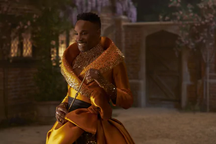 Billy Porter movie Cinderella (2021) HD Desktop Wallpaper | Background Image