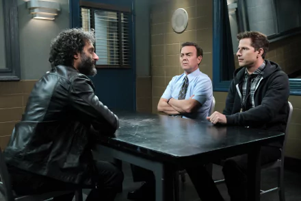 Joe Lo Truglio Andy Samberg TV Show Brooklyn Nine-Nine HD Desktop Wallpaper | Background Image