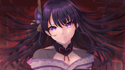 Baal Raiden Shogun (Genshin Impact) video game Genshin Impact HD Desktop Wallpaper | Background Image