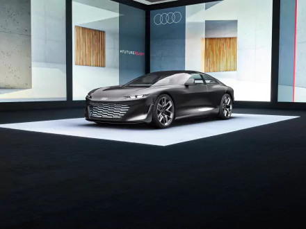 electric car vehicle Audi Grandsphere Concept HD Desktop Wallpaper | Background Image