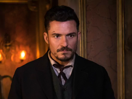 Rycroft Philostrate Orlando Bloom TV Show Carnival Row HD Desktop Wallpaper | Background Image