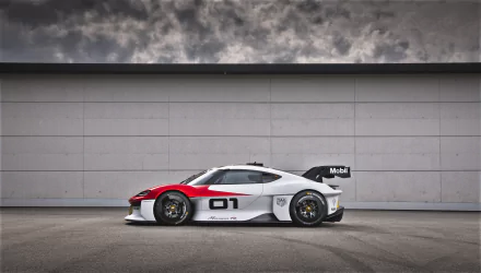 electric car race car vehicle Porsche Mission R HD Desktop Wallpaper | Background Image