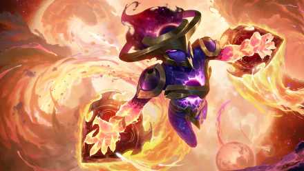 Shyvana (League Of Legends) video game Legends of Runeterra HD Desktop Wallpaper | Background Image