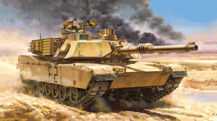 tank military M1 Abrams HD Desktop Wallpaper | Background Image