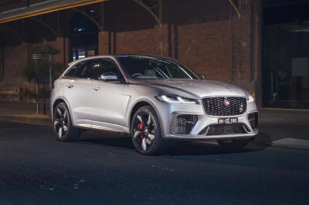 SUV vehicle Jaguar F-Pace SVR HD Desktop Wallpaper | Background Image