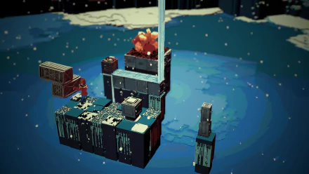 video game Bonfire Peaks HD Desktop Wallpaper | Background Image