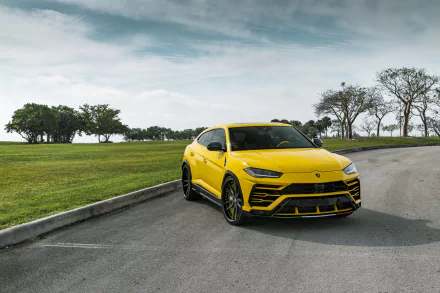 SUV vehicle Lamborghini Urus HD Desktop Wallpaper | Background Image