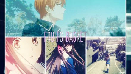 Kyo Sohma Tohru Honda Anime Fruits Basket HD Desktop Wallpaper | Background Image