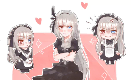 heterochromia Luminous Valentine Anime That Time I Got Reincarnated as a Slime HD Desktop Wallpaper | Background Image