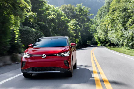 electric car compact car Volkswagen ID.4 AWD Pro S vehicle Volkswagen ID.4 HD Desktop Wallpaper | Background Image