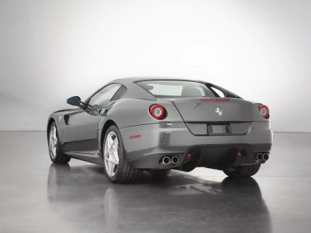 silver car supercar vehicle Ferrari 599 GTB Fiorano HD Desktop Wallpaper | Background Image
