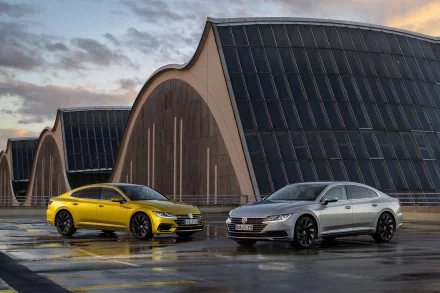 compact car vehicle Volkswagen Arteon R-Line HD Desktop Wallpaper | Background Image