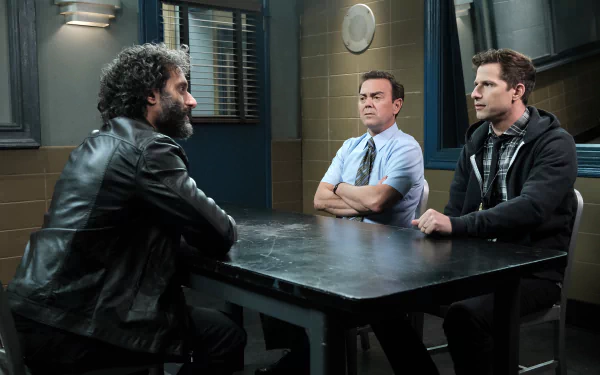 Joe Lo Truglio Andy Samberg TV Show Brooklyn Nine-Nine HD Desktop Wallpaper | Background Image