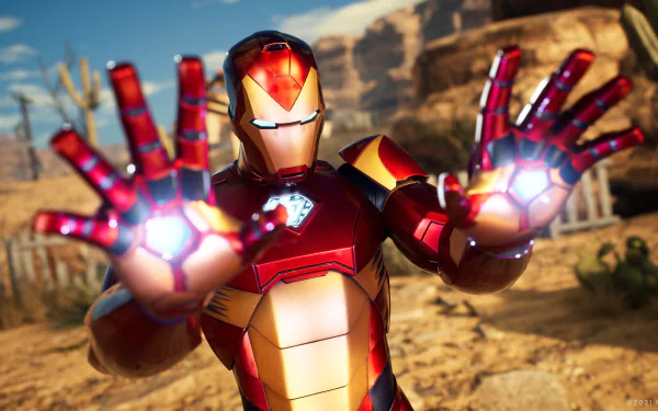 Iron Man video game Marvel's Midnight Suns HD Desktop Wallpaper | Background Image