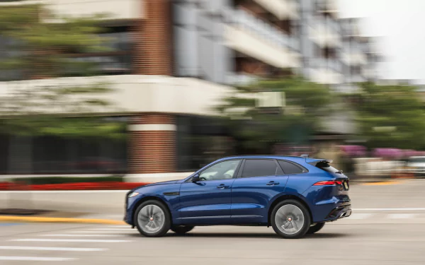  2021 Blue Jaguar F-Pace P400 AWD R-Dynamic