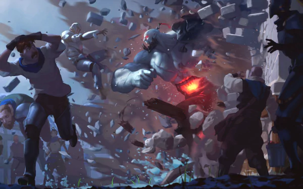 Sion (League Of Legends) video game Legends of Runeterra HD Desktop Wallpaper | Background Image