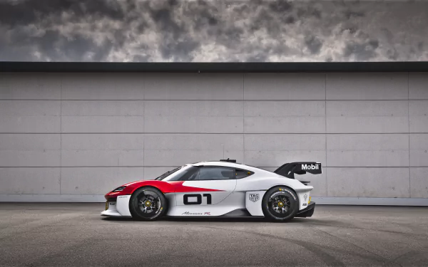 electric car race car vehicle Porsche Mission R HD Desktop Wallpaper | Background Image