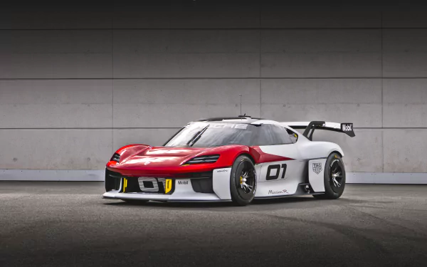 electric car race car vehicle Porsche Mission R HD Desktop Wallpaper | Background Image
