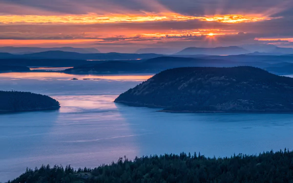  San Juan Islands, Washington by Stephen Matera