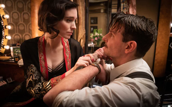 Rooney Mara Bradley Cooper movie Nightmare Alley HD Desktop Wallpaper | Background Image