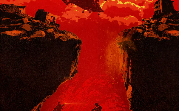 movie Cloudy Mountain HD Desktop Wallpaper | Background Image