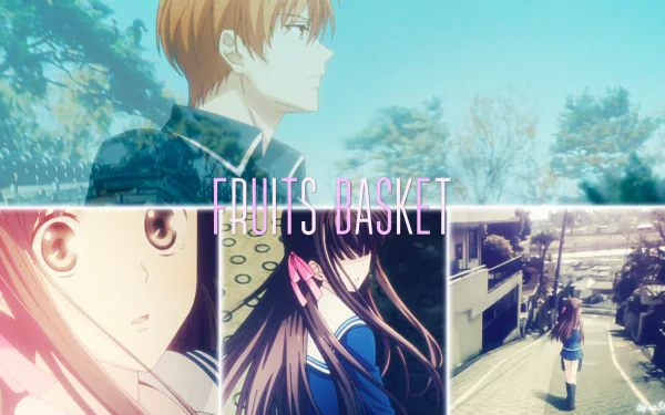 Kyo Sohma Tohru Honda Anime Fruits Basket HD Desktop Wallpaper | Background Image