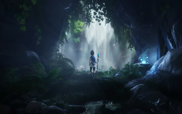 Kena (Kena: Bridge Of Spirits) video game Kena: Bridge of Spirits HD Desktop Wallpaper | Background Image