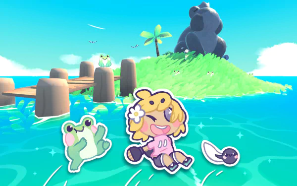 video game Here Comes Niko! HD Desktop Wallpaper | Background Image