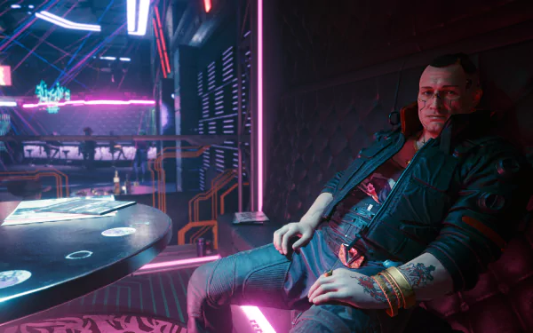 Jackie Welles video game Cyberpunk 2077 HD Desktop Wallpaper | Background Image