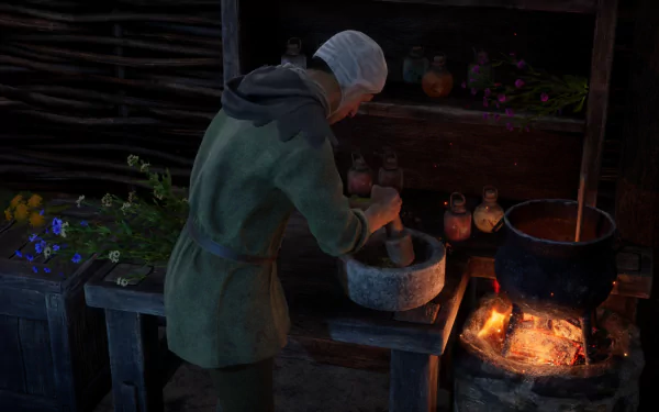 video game Medieval Dynasty HD Desktop Wallpaper | Background Image