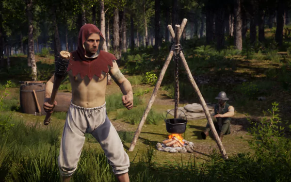 video game Medieval Dynasty HD Desktop Wallpaper | Background Image