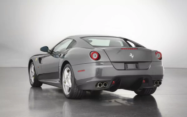 silver car supercar vehicle Ferrari 599 GTB Fiorano HD Desktop Wallpaper | Background Image