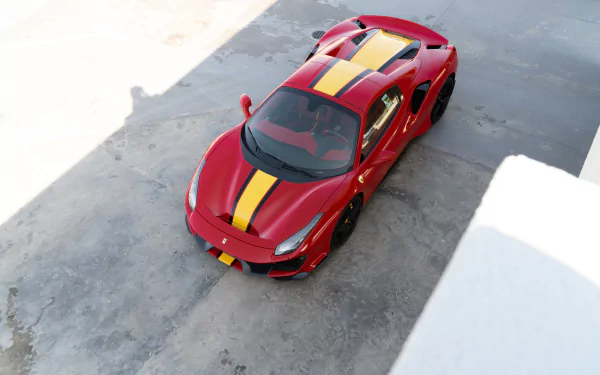 supercar vehicle Ferrari 488 Pista Spider HD Desktop Wallpaper | Background Image