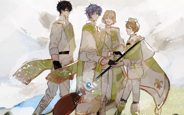 Rutile (Promise of Wizard) Mitile (Promise of Wizard) Lennox (Promise of Wizard) Figaro (Promise of Wizard) video game Promise of Wizard HD Desktop Wallpaper | Background Image