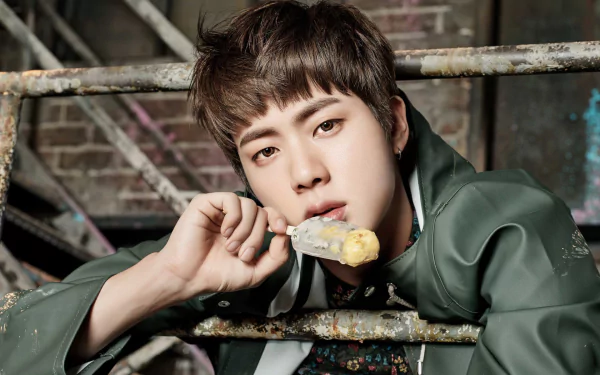 K-pop singer Jin (Singer) music BTS HD Desktop Wallpaper | Background Image
