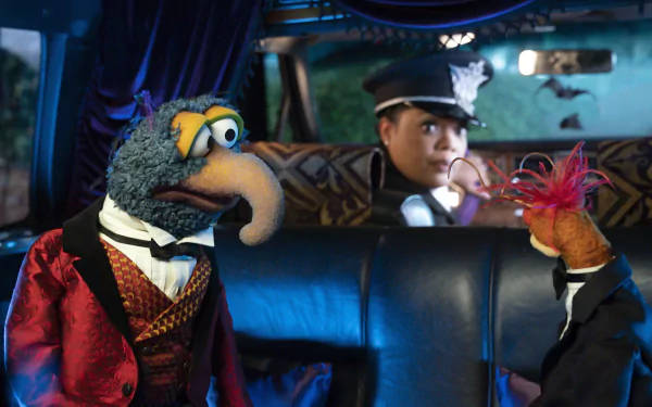 Gonzo (Muppet) Pepé the King Prawn movie Muppets Haunted Mansion HD Desktop Wallpaper | Background Image