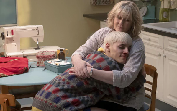 Sarah Lancishire Max Harwood movie Everybody's Talking About Jamie HD Desktop Wallpaper | Background Image