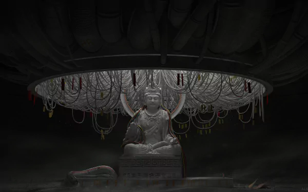  The One who Perceives the Sound of the World by Alex Mille