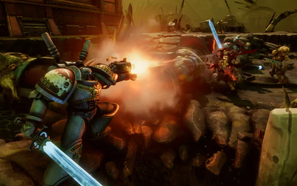 video game Warhammer 40,000: Chaos Gate - Daemonhunters HD Desktop Wallpaper | Background Image