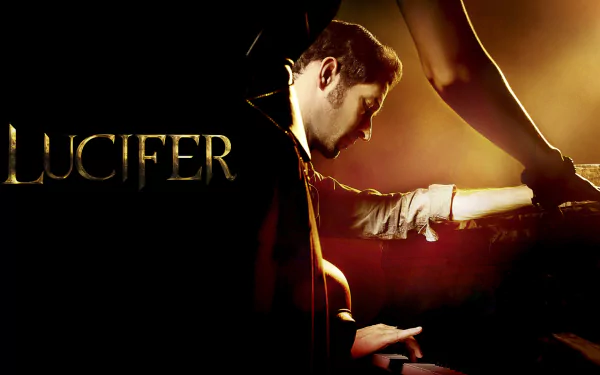  Lucifer Piano Wallpaper
