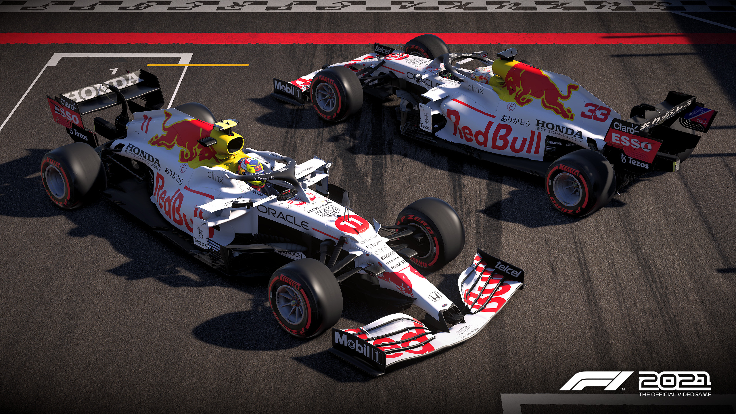 Download Race Car F1 Video Game F1 2021 HD Wallpaper