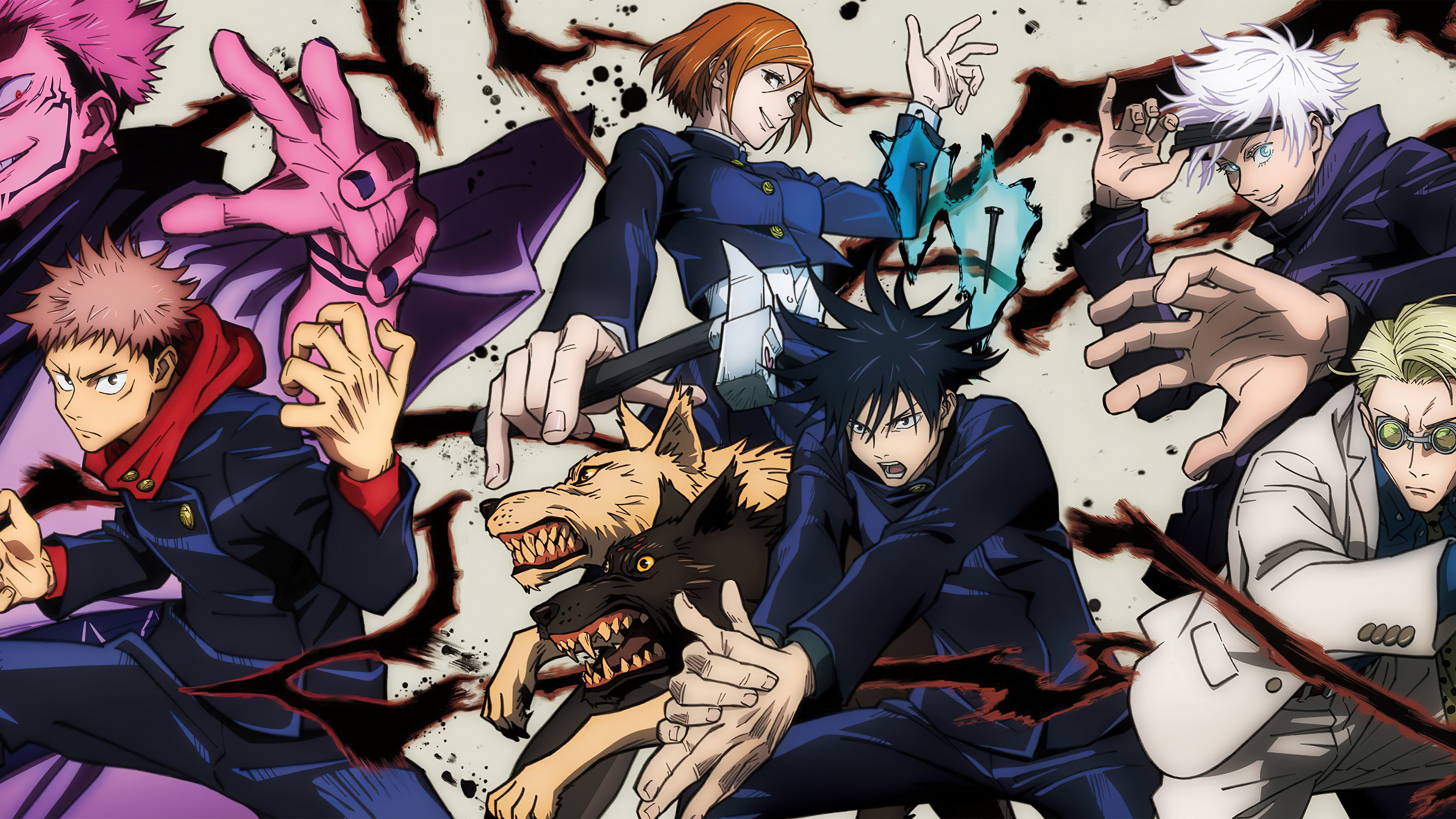 Anime Jujutsu Kaisen 4k Ultra HD Wallpaper