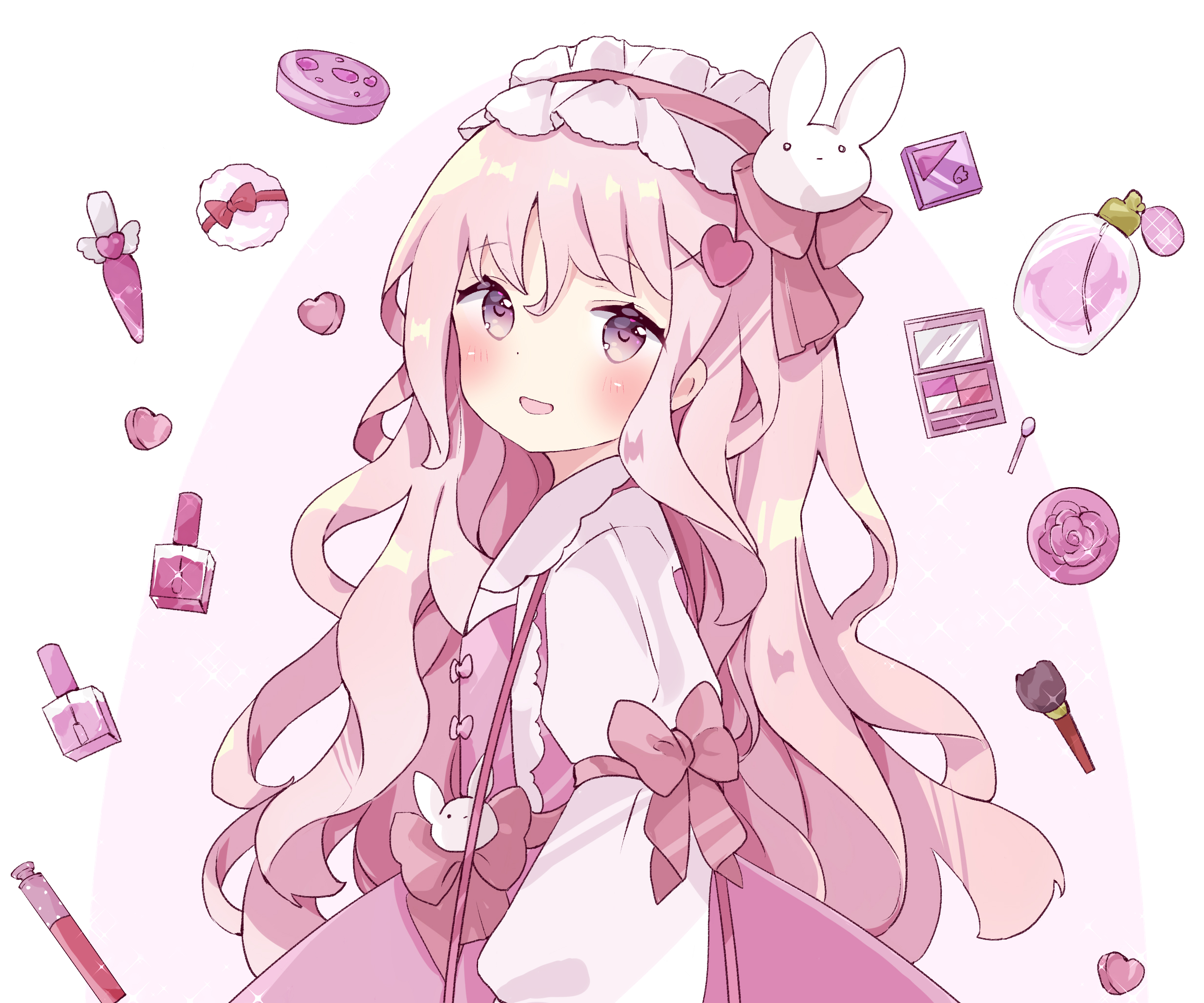 Kawaii Computer Wallpaper, Cute PC Wallpaper, Desktop Wallpaper, Anime  Wallpaper, Manga Wallpaper, Gamer Girl, Pink Wallpaper